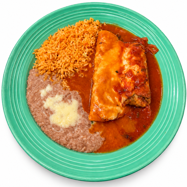 #7. Enchilada and Chile Relleno.